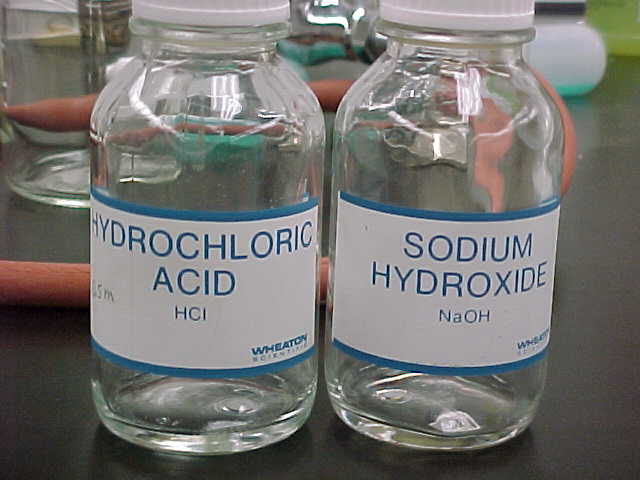 Skin Acids and their effects on your razor blade - Hydrocloric Acid and Sodium Hydroxide